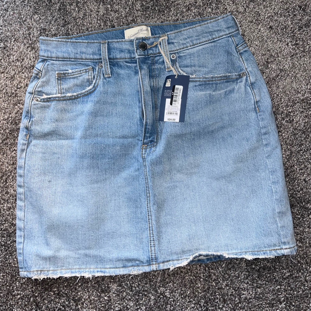Jean skirt NWT